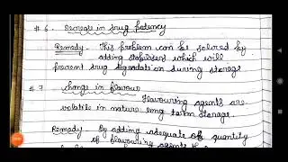 Suspensions Stability problems and method to overcome