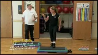Cardio Step/Sculpt: InsideBoulder - 2 Minute Workout