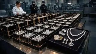 Inside the Diamond Factory - From Hidden Ore to Luxury Jewelry (Full Process)
