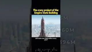 The crazy project of the Empire State Building #knowledge #science
