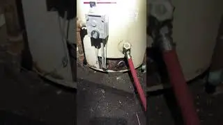 She&rsquo;s About To Blow 💦 ! 25 Year Old Water Heater #shorts