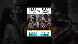 KGF 3 Vs Pushpa 3 Movie Comparison || Box Office Collections #shorts