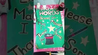 Magic words chart 😎||dihat is life