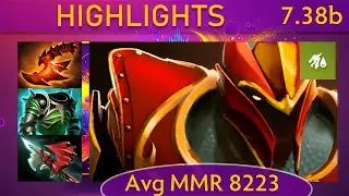 ⭐ 7.38b Dragon Knight |K+A-D - 31 KP - 72%| Mid Highlights - Dota 2 High MMR