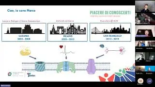 l prof. Marco Lolicato presenta il progetto di ricerca su glut1ds finanziato da Fondazione Telethon