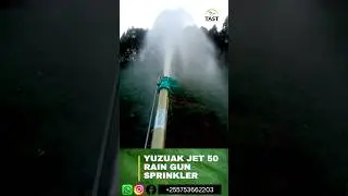 gun sprinkler irrigation system/yuzuak Jet 50 Rain gun #kilimo #sprinklerirrigation #tast#irrigation