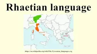 Rhaetian language