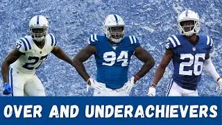 Indianapolis Colts Over and Underachievers of 2020