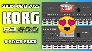 Skin KORG Pa600 ORG 2022 🔥