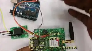 Agriculture Motor control using GSM Module - MINI PROJECT