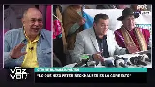 Otto Ritter, abogado y analista político boliviano