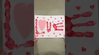 Preschool Craft Valentines LOVE