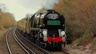 35028 Clan Line thrashes around Kent! Bellmond British Pullman - The Golden Age of Steam | 28/3/25