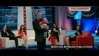 WOWBIZ (13.02.2017) - Leo isi tine in brate presupului copil in pauza de publicitate