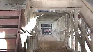 OCAD View down Fire Stairs during Construction