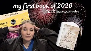 My first book of 2026 | reading vlog | 2025 year in books