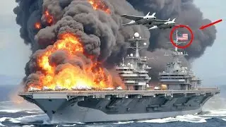 It Happened Again: Russian Sukhoi Su-57 destroys US aircraft carrier in the Black Sea