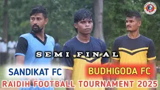 Semi final Raidih football tournament 2025