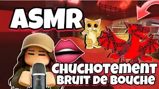 ASMR Français • CHUCHOTEMENT RELAXANT ET BRUITS DE BOUCHE SUR STEAL A BRAINROT ! (admin abuse)