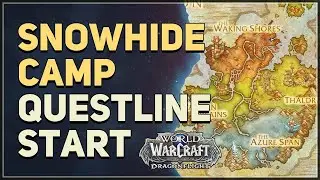 Snowhide Camp WoW Questline Start