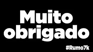 OBRIGADO!!! AGORA SOMOS 6 MIL INSCRITOS #Rumo7kDeBaitingas