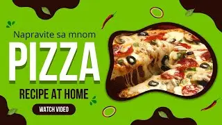 Kako napraviti pizzu koja mi uvijek ispadne odlična (šunka sir) | sigurno će vam se odmah svidjeti 🍕