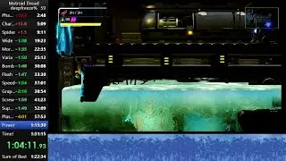 Metroid Dread speedrun - deepfreeze% in 1:29:14