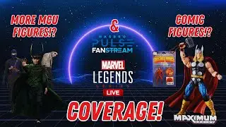 Hasbro Pulse Marvel Legends Fanstream Live Coverage / Reaction!👊🏽