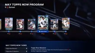 MLB The Show 23: MAY TOPPS Now Program Week 1 All Rewards Revealed with All Attributes