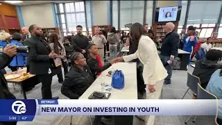 Mayor Sheffield talks about investing in Detroit's schools
