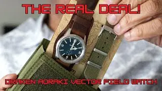 DRAKEN Aoraki VECTOR Field Watch| Best Affordable Automatic Field Watch