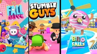Fall Guys... BUT Every time I lose a match I switch Games