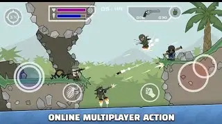 Mini militia doodle_army -2 new update gameplay walkthrough gameplay for kids