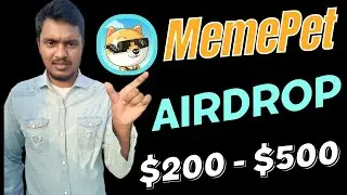 MemePet Telegram Airdrop ফ্রী 4 SEI টোকেন | New Telegram Mini Game MemePet on Sei Chain |