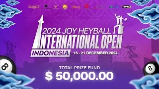🔴 JOY HEYBALL INTERNATIONAL OPEN 2024 DAY 4 | DENNIS ORCOLLO VS MOH KEEN HOO