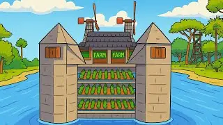 Sobrevivi SOLO em uma FARM que produz 45.000 TECIDOS POR HORA! 🌱🏡 - Rust