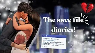 CAS: The save file diaries episode 2-living with her husbands mistress?!