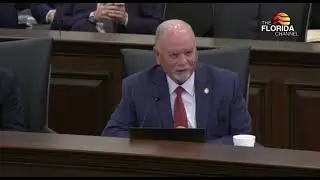 Senator Arrington presenting SB 280 &ldquo;Candidate Qualifying&rdquo; in Rules Committee