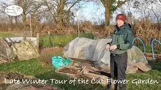 The Cut Flower Garden in Late Winter// Stems by Suzanne Cut Flower Garden