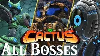Assault Android Cactus // All Bosses