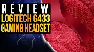 Logitech G433 REVIEW - GAMING HEADSET 7.1 Surround Sound PC XBOX ONE PS4