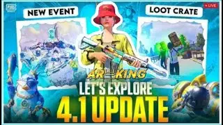 ARking 9270 live stream, ARking 4.1 update, BGMI 4.1 gameplay, BGMI live stream 2025, AR亗king'Live😈💀