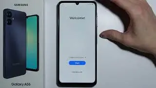 Samsung A06: как настроить?