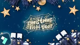 Cool Christmas Text Animation with Filmora 13 | Filmora 13 Tutorial