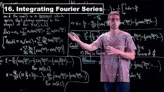 Integrating Fourier Series - Partial Differential Equations | Lecture 16
