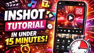 Full Video on InShot Editor App | Beginner friendly Course | 