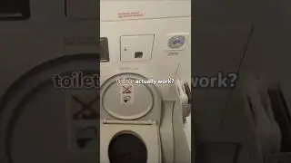 How do airplane toilets actually work?