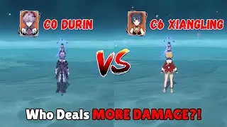 C0 Durin VS C6 Xiangling &mdash; Who Deals MORE DAMAGE?! - Genshin Impact