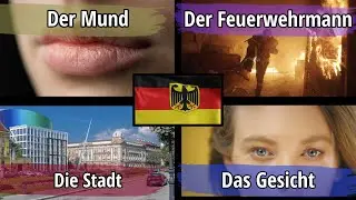 400 German Words for Everyday Life - Basic Vocabulary with Comprehensible Input German