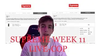 Supreme FW20 Week 11 LIVE COP | iPhone Cases